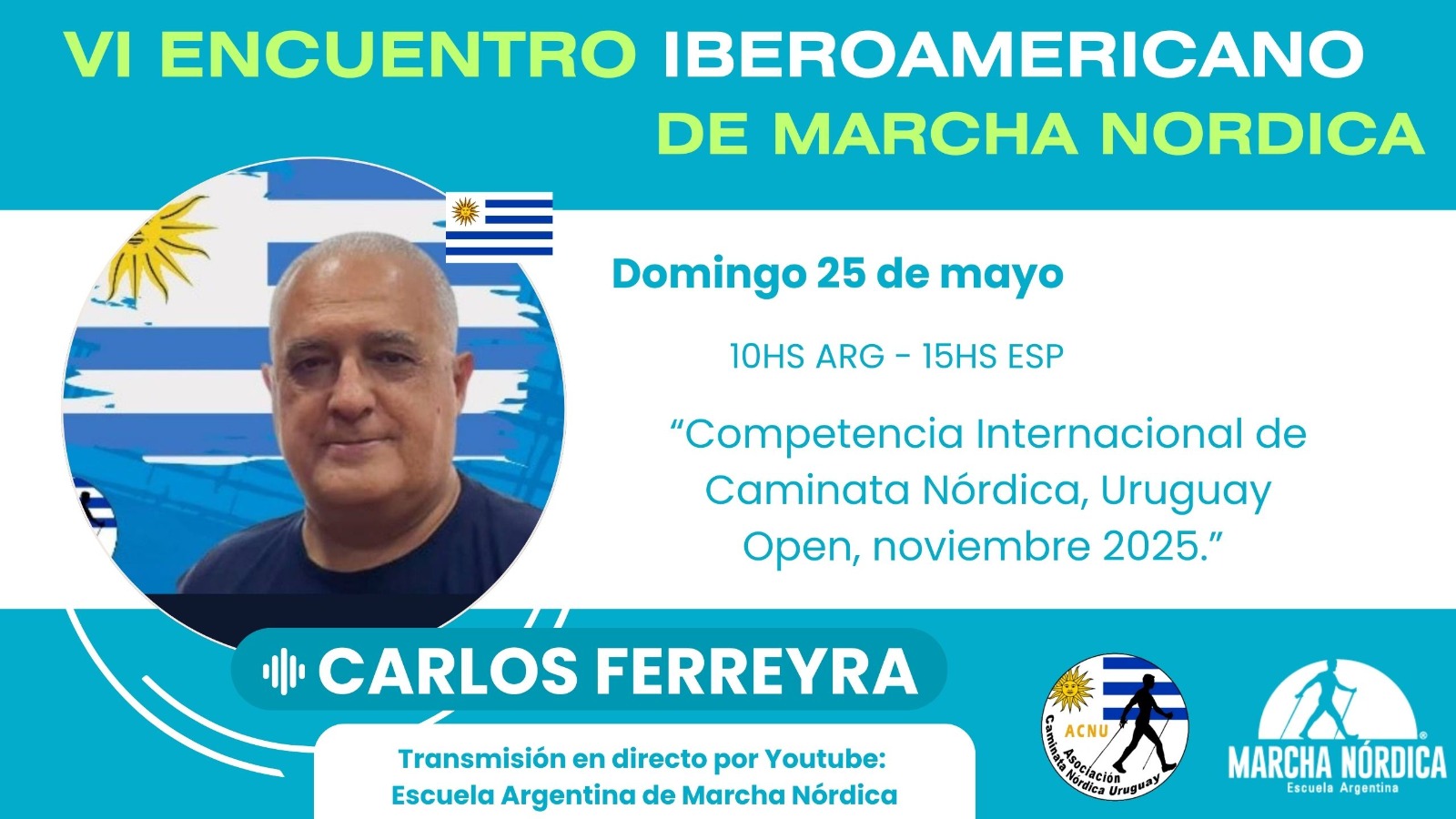 6TO. ENCUENTRO IBEROAMERICANO DE CAMINATA N&Oacute;RDICA DEL 23 AL 25 /5